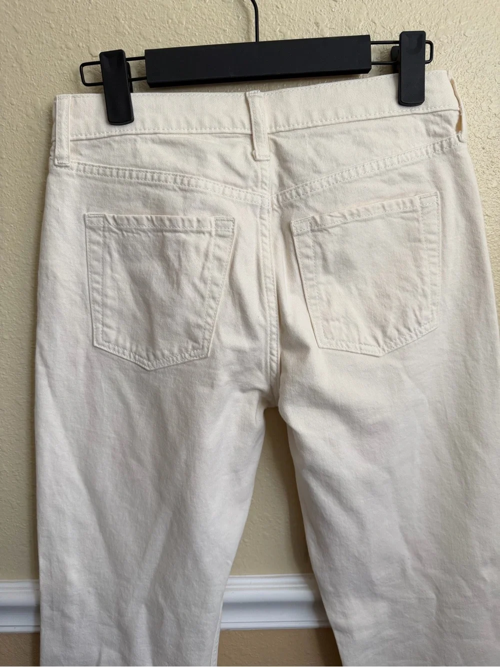 GAP teen girls  Mid-Rise 90s Cream Jeans - Size 14